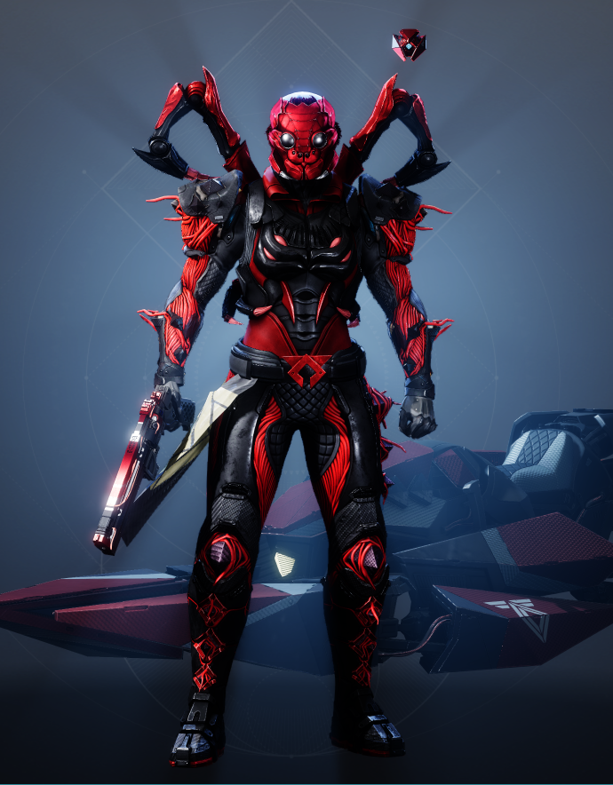 gorkinzola's tweet image. My costume for this Festival of the Lost, I give you:

The SIVA Spider!
@Bungie @Destiny2Team @DestinyTheGame #FestivaloftheLost #ThreadsofFright #ThreadsOfLight