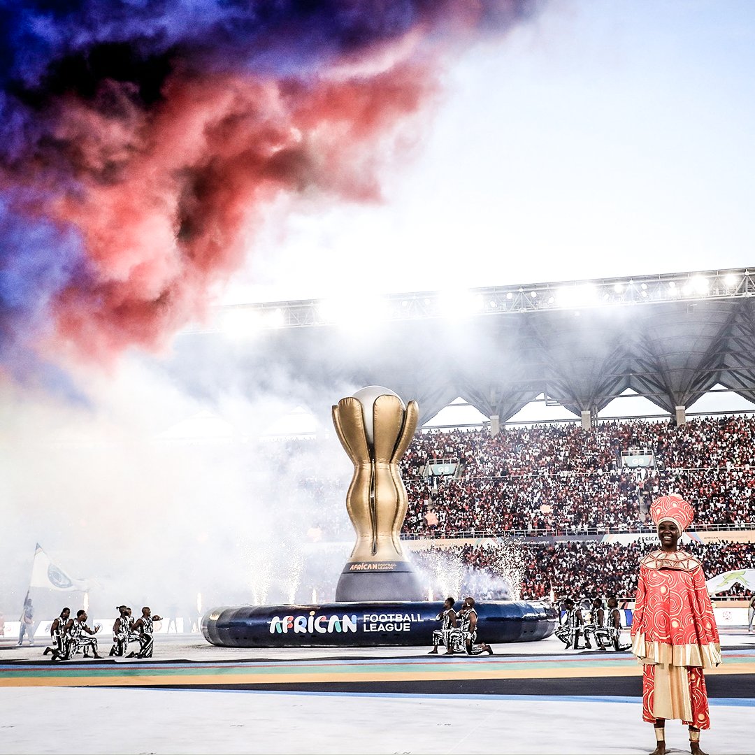 brfootball's tweet photo. Simba and Al Ahly played to a 2-2 draw in the first-ever African Football League game 🌍 https://t.co/8IfC03A0ob