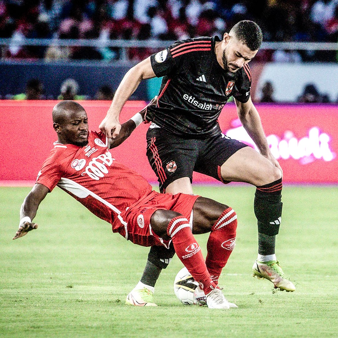 Simba and Al Ahly played to a 2-2 draw in the first-ever African Football League game 🌍