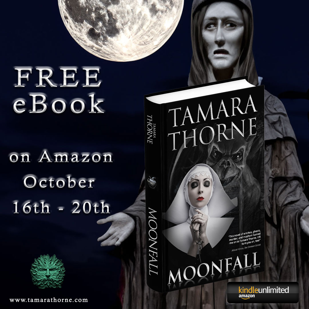 tamarathorne's tweet photo. Today's the last day to get my Halloween novel, MOONFALL on Amazon FREE!  @CrossAlistair #horror #HorrorCommunity #Halloween #FreeBooks #Books
  @https://tinyurl.com/yckazj38 https://t.co/pfXmH8QFKn