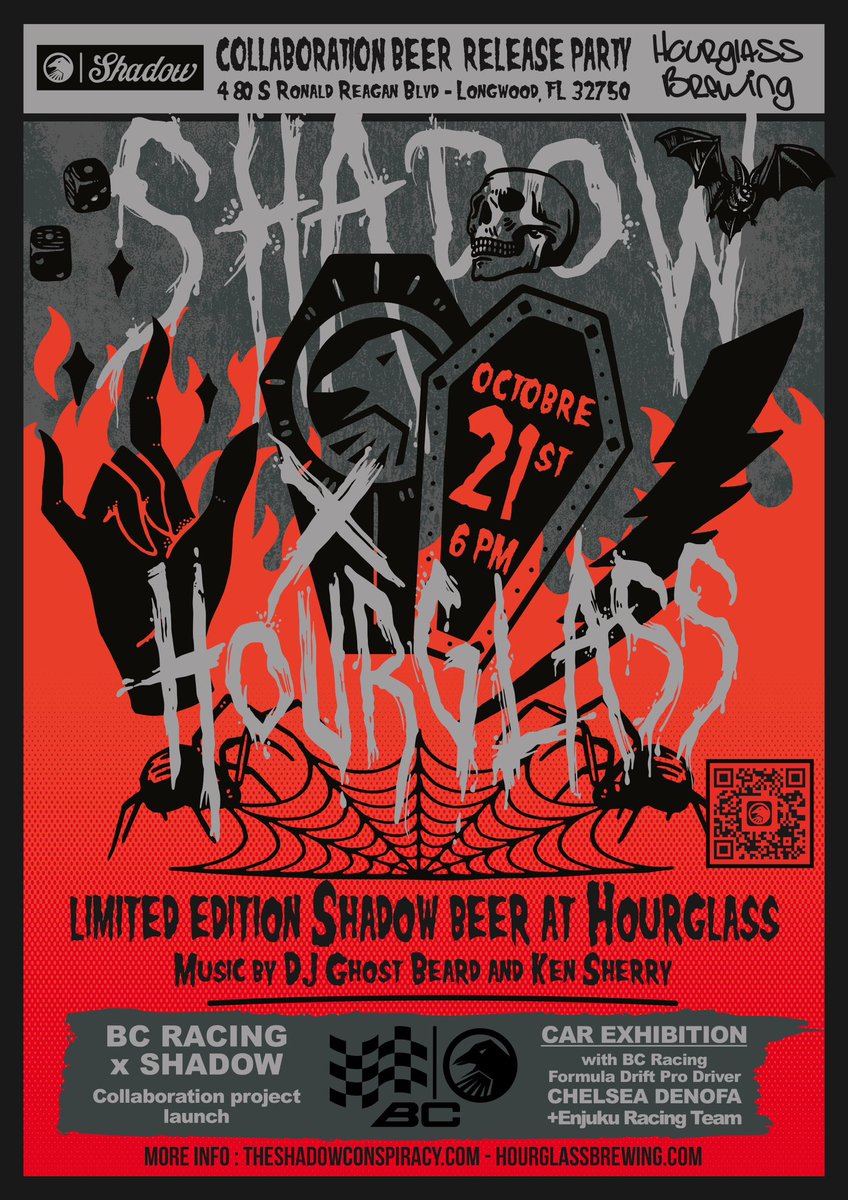 Tomorrow night at 6pm! 

<a href="/ShadowBMX/">Shadow Conspiracy</a> <a href="/hourglassbrew/">Hourglass Brewing</a> <a href="/BCRacingNA/">BC Racing NA</a>