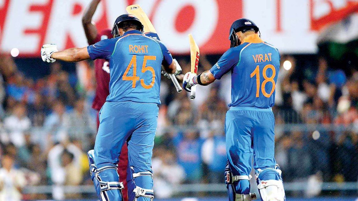 45Fan_Prathmesh's tweet photo. On this day, The World witnessed the madness of Rohit and Virat in a Run chase of 322. The madness of these two made this run chase in 42.1 Over!!🥵

Rohit Sharma- 152*(117) 
Virat Kohli - 140(107)

The Days when Bilaterals were Interesting.! https://t.co/UzLSrqtCYF