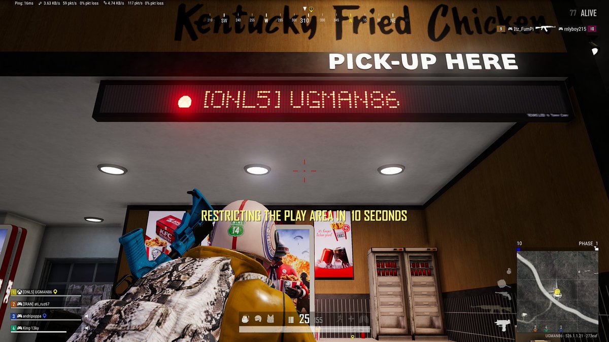 UGMAN86's tweet photo. XBOX - UGMAN86
#PUBGxKFC
#KFCinErangel
#FCFS_EU https://t.co/FTJvZ9D1Fk