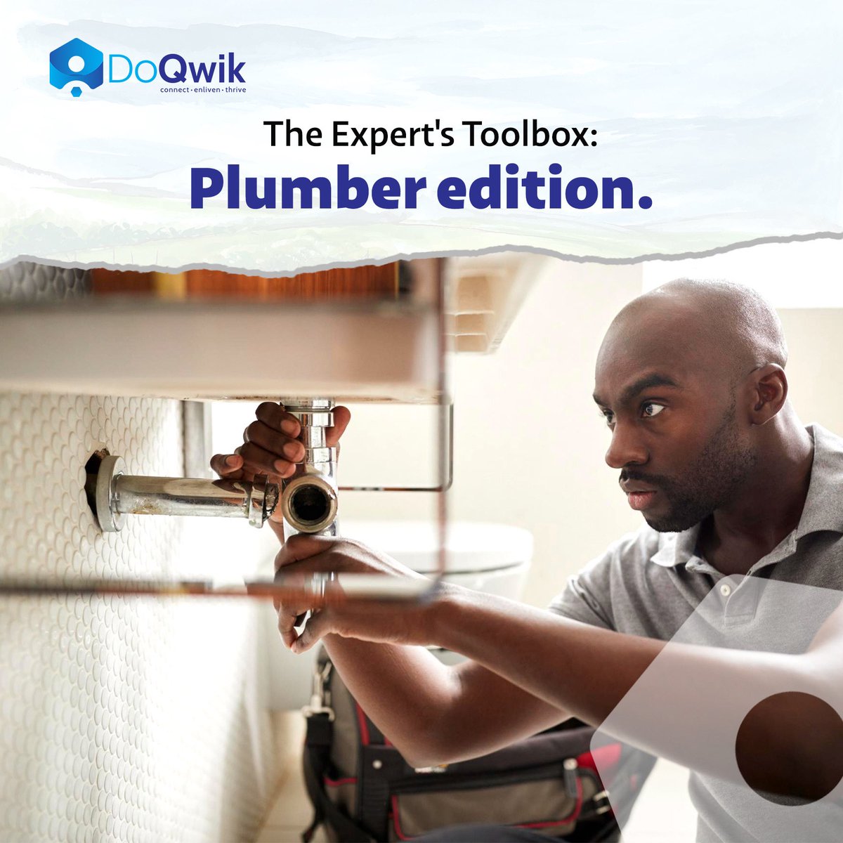 doqwikng's tweet photo. As an expert plumber, here are common tools that are found in your toolbox;
1. Pipe Wrench: A plumbing tool with adjustable serrated jaws, used for gripping and turning pipes and fittings.
2. Plunger: A suction device used to clear clogs in drains, toilets, and sinks. https://t.co/B90rE0pdWW