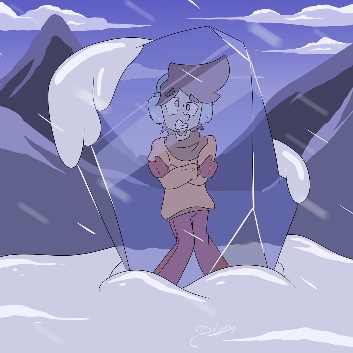 DaCause_arts's tweet photo. Inkotber Day 20: Frost
#inktober2023 #inktober #inktober2023day20 #digitalart #digitalartist https://t.co/5dxt4lw9Sj