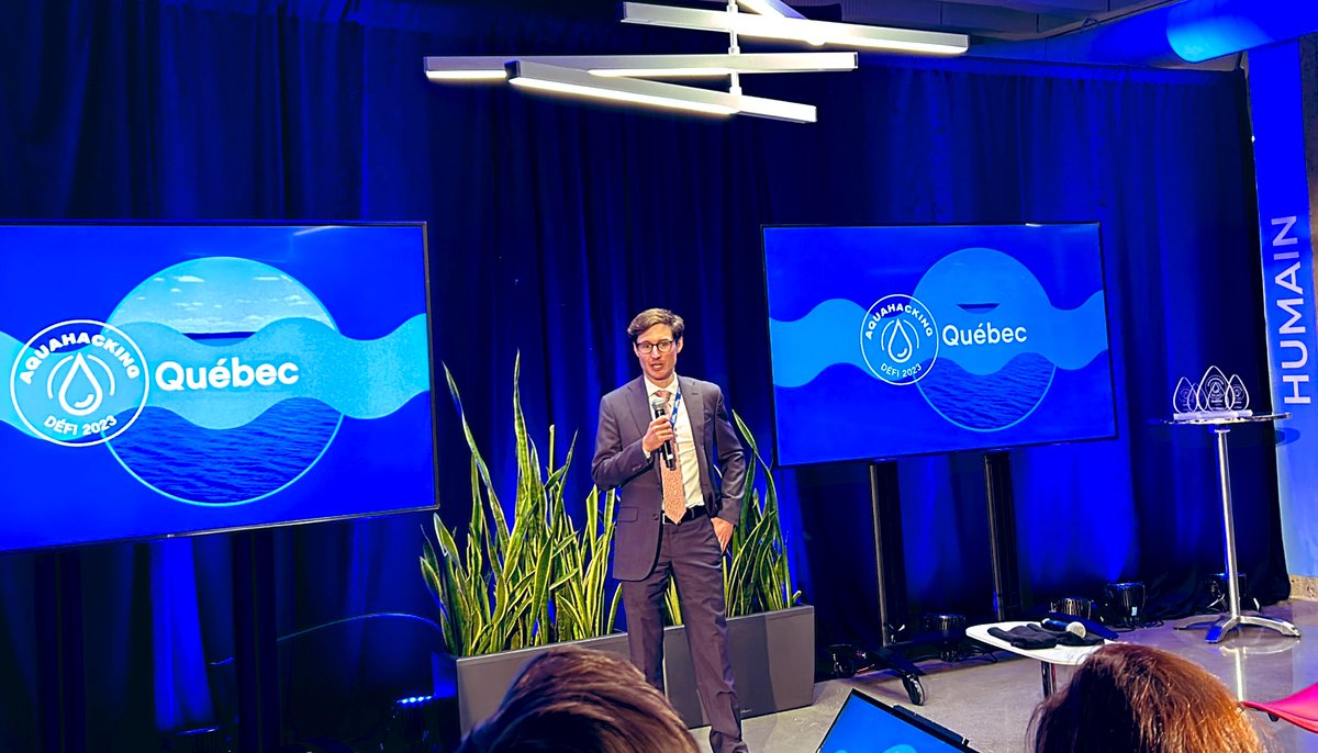 Nous offrons à l’équipe gagnante une place à la conférence au #STEQ &amp; un an d’abonnement chez
<a href="/Reseau_Envt/">Réseau Environnement</a>! - Mathieu Laneuville. #AquaHackingQC

<a href="/degaspebeaubien/">De Gaspé Beaubien</a> <a href="/OVIVO/">OVIVO</a> <a href="/RBC/">RBC</a>  <a href="/Reseau_Envt/">Réseau Environnement</a> @eaurobvq