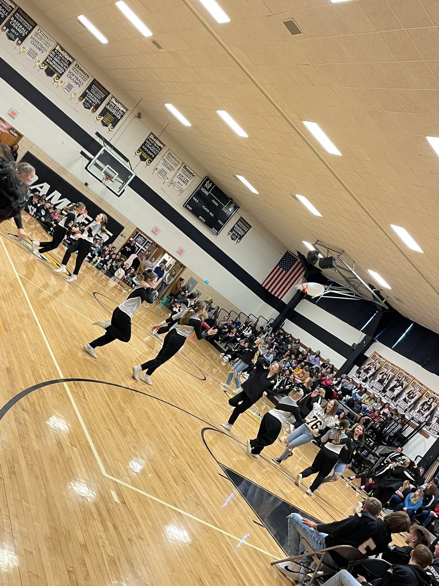mvmathguy's tweet photo. We’re gonna Go For It! Tonight at 7 MV faces West Branch and it’s Senior Night! Some pics from today’s pep rally. #MVBetterTogether @MV_Knights @MVSDAthletics https://t.co/Ta9jLQg4jb