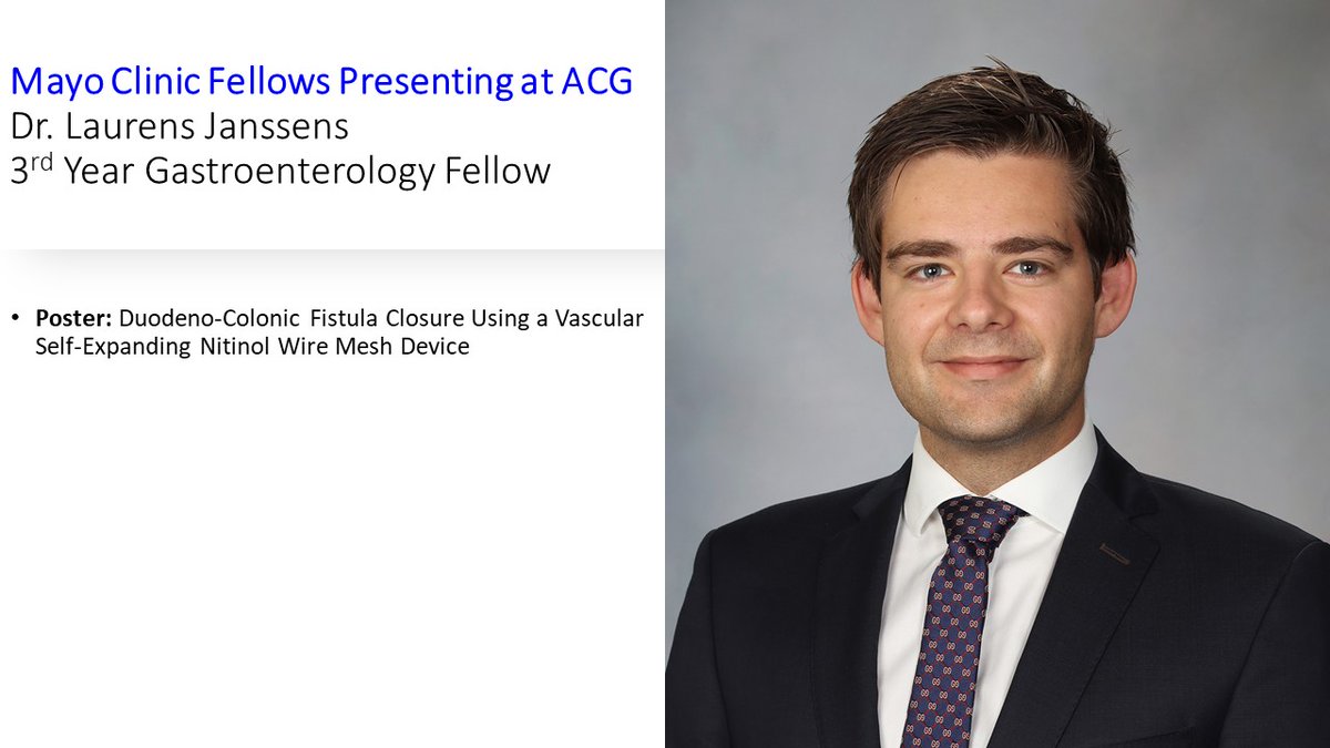 🔦 SPOTLIGHT 🔦 on gastroenterology fellow, Dr. @ljanssensmd 's presentations at @amcollegegastro 's annual meeting #ACG2023. @dougsimonetto @iriswangmd