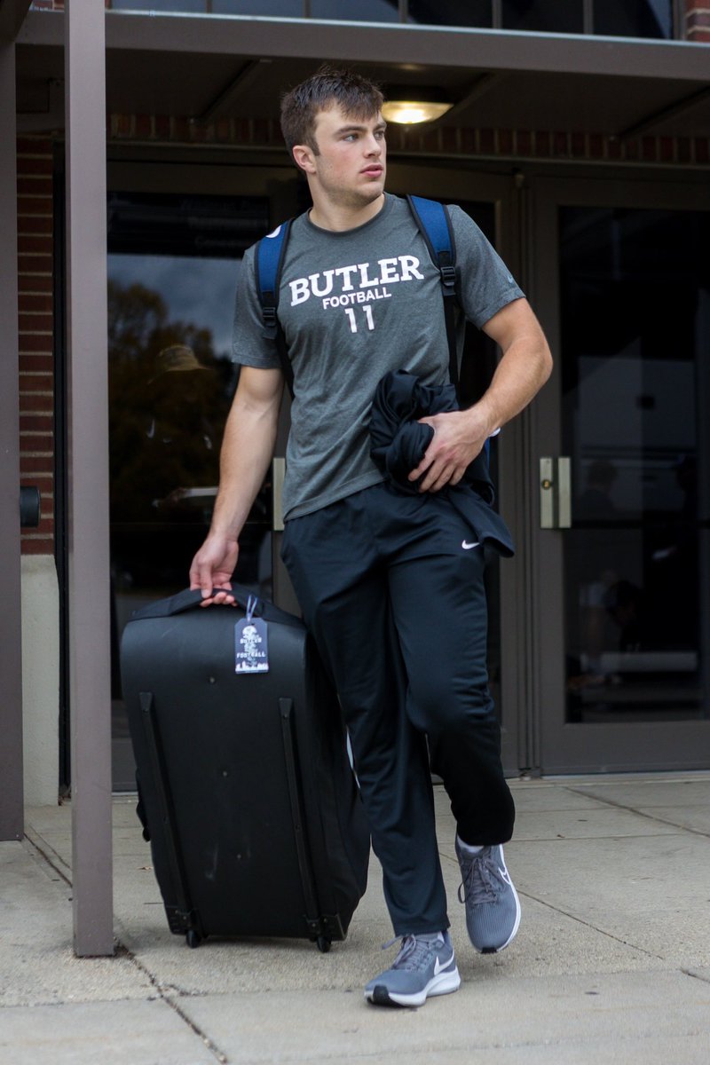ButlerUFootball's tweet photo. Next Stop: Dayton, Ohio. 

📷: @ClaireRunkel https://t.co/vifFNAUuRb