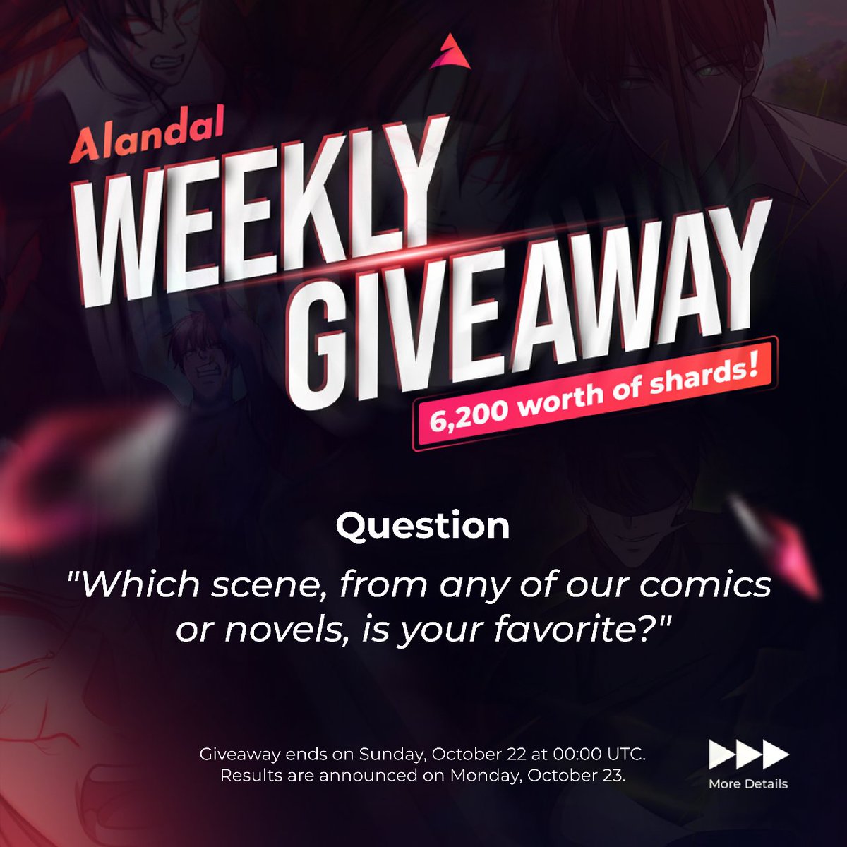 alandalstories's tweet photo. Looking forward to your answers!
👉 Let us know which scene, from any of our comics or novels, is your favourite! 🤩

❤️ Read from a large collection of webtoons and webnovels on https://t.co/FYli1DLRJw

#Alandal #giveaway #webtoon #comic #manhwa #webnovel #lightnovel https://t.co/3XBPveJXJ3