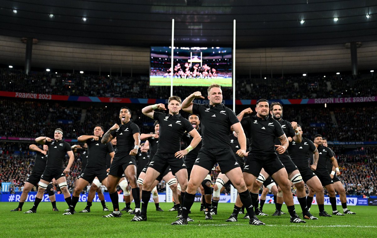 Kapa o Pango 👊 #ARGvNZL #RWC2023