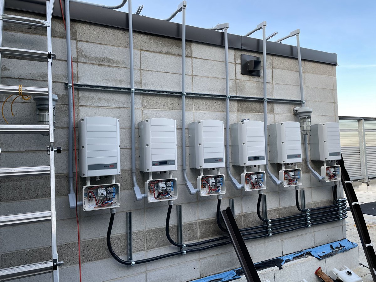 Shoutout to our commercial solar panel installation!!