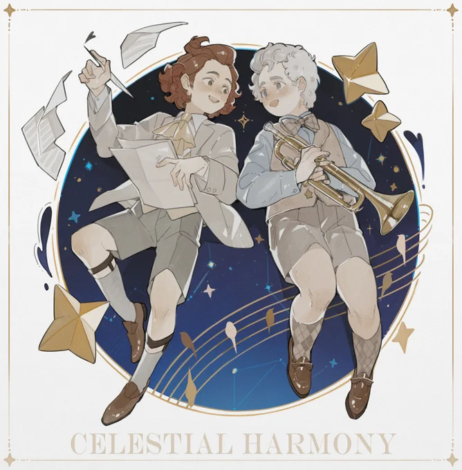 CELESTIAL HARMONY #GoodOmensFanArt