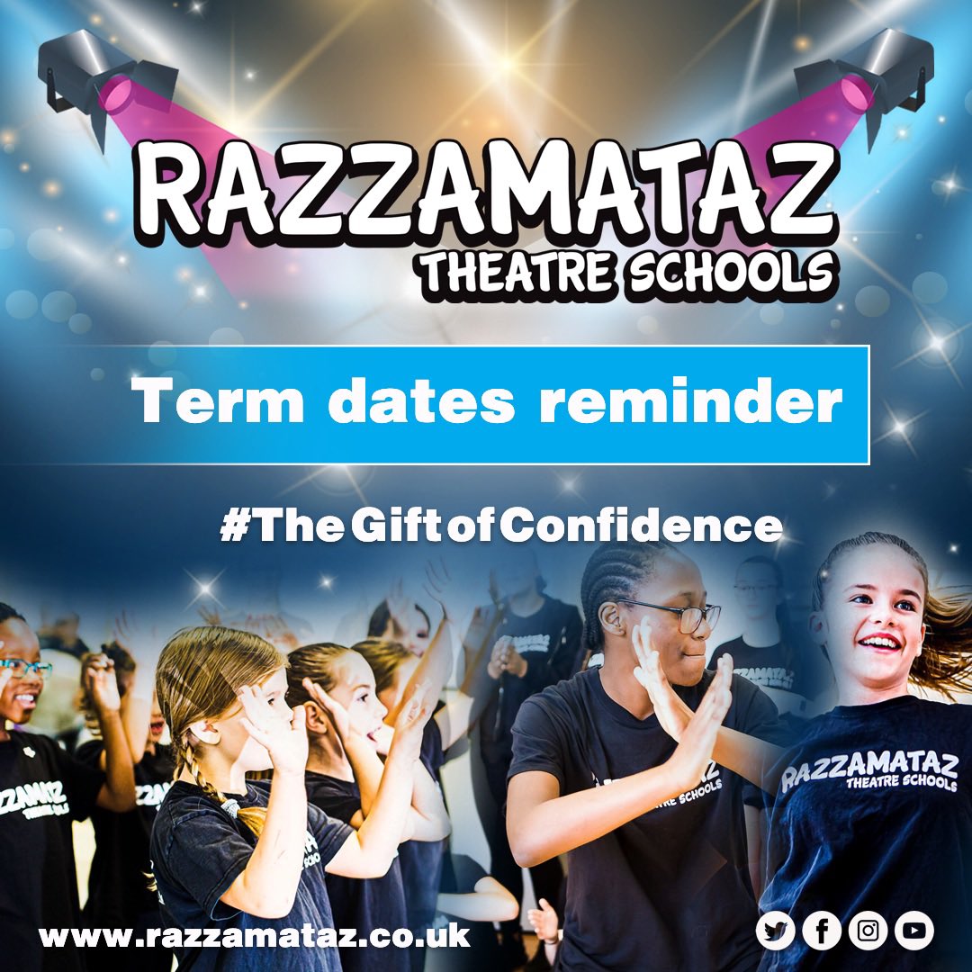 Reminder: no classes tomorrow due to half term. 

We can’t wait to welcome you back next week (28th).