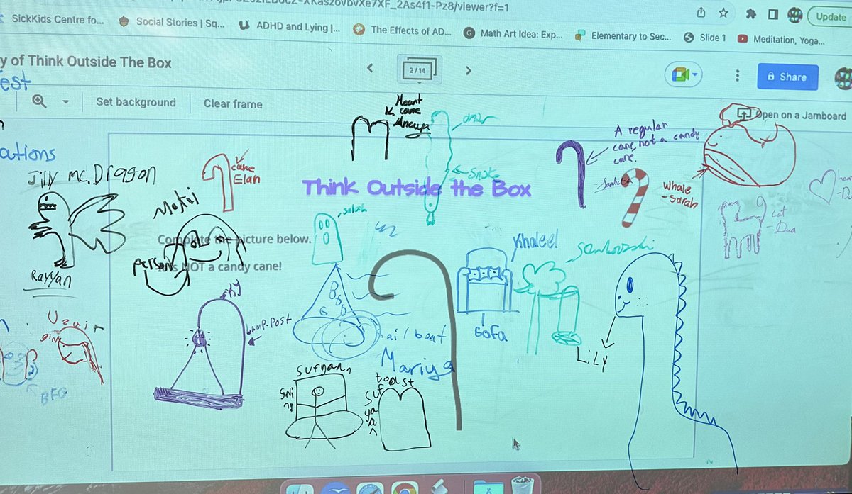 At the start of the year, we read "Ishi," Japanese for "rock," which we use when we practice mindfulness. This morning, students expressed their feelings and got creative. Ask your child about their rock's name and why they chose it.