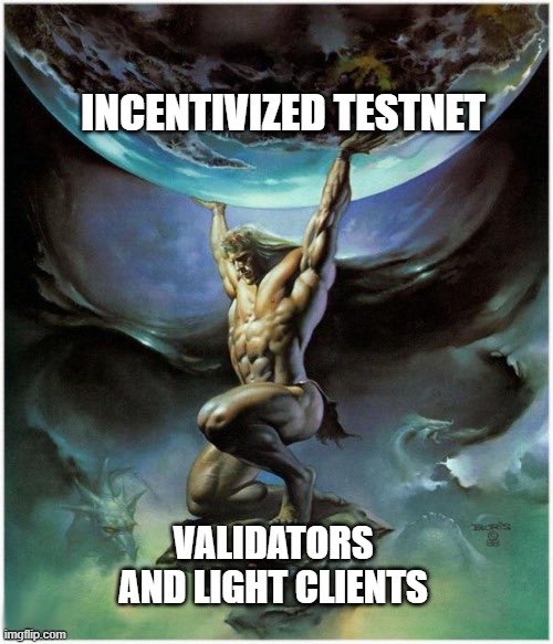 AvailProject's tweet photo. Validators and light clients, we’re counting on you! 🛡️

Clash of Nodes Inventivized Testnet is right around the corner. 

If you’re a validator, make sure to sign up here to be the first to know when it’s time - https://t.co/wYyPdsch3R https://t.co/VWdG9lJyAp