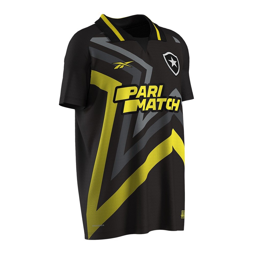 PanoramaBFR's tweet photo. Suposta camisa nova que irá lançar hoje pelo @Botafogo com a @ParimatchBrazil 

O que acharam? #Botafogo https://t.co/hbxVPf2As1