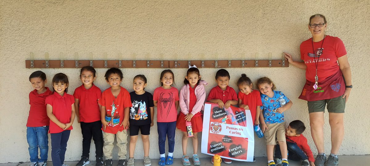 NorthRanchito's tweet image. Pumas are caring ❤️#CharacterCountsWeek