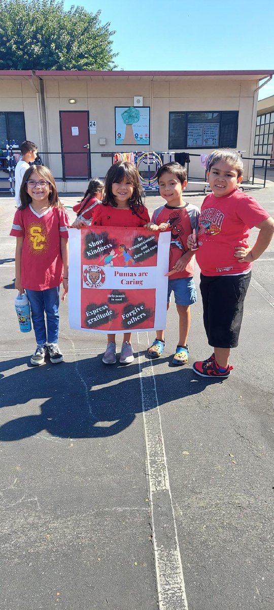 NorthRanchito's tweet image. Pumas are caring ❤️#CharacterCountsWeek