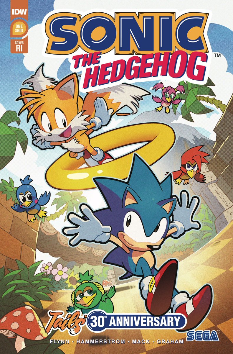 From Sonic the Hedgehog: Tails' 30th Anniversary Special Cover RI, Art by Tracy Yardley & Matt Herms