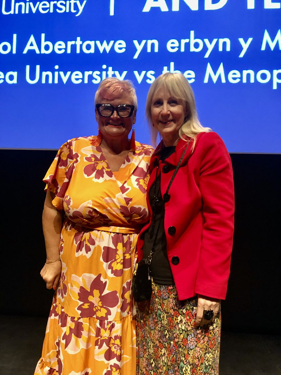 MenopauseTeam's tweet image. Excellent menopause event @SwanseaUni this evening. Great to hear updates from @carolynharris24 @drlouisenewson and several others.