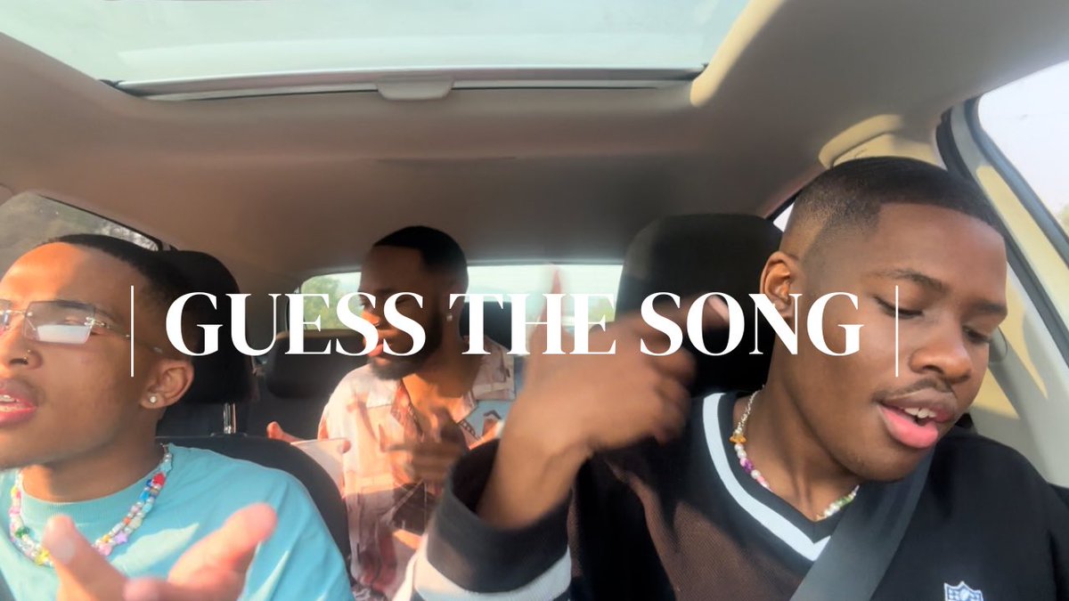 Video is out!!!

Guess the song | w/ Lu and Zino
youtu.be/JwmTxAMmh9Y