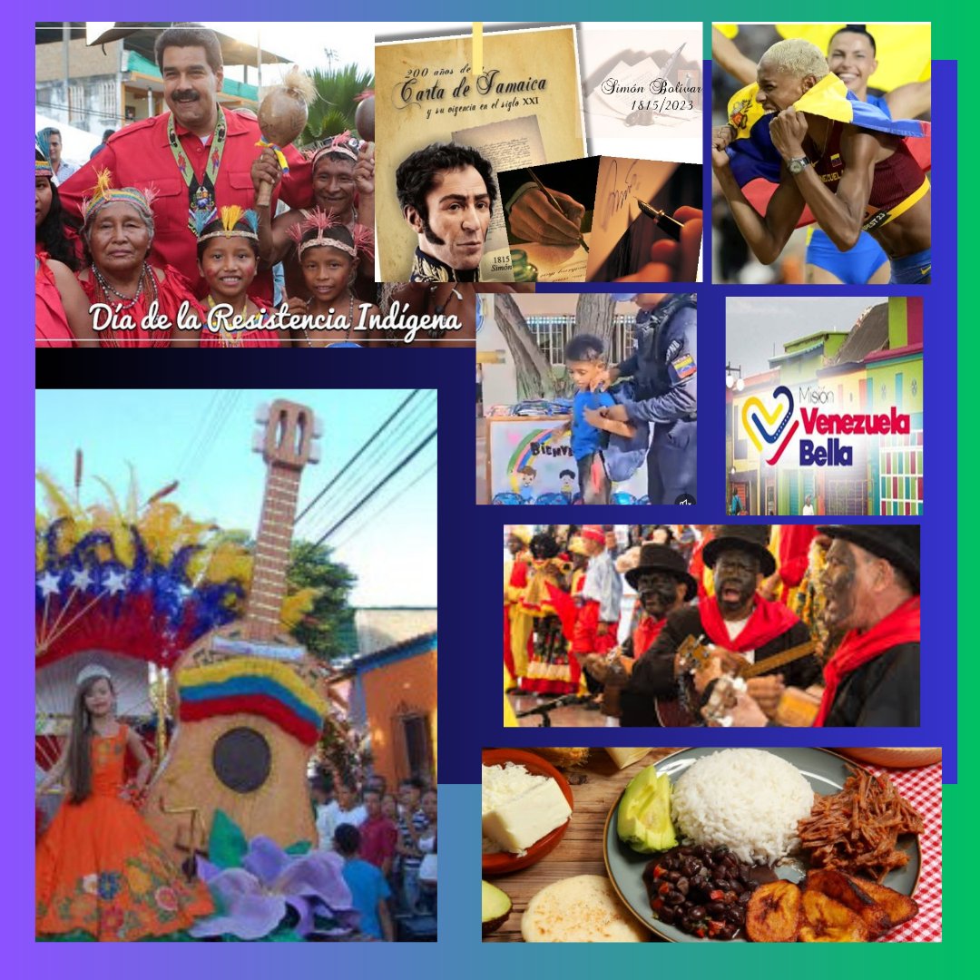 Buenas tardes, homamos café? Siii
Hoy se celebra día mundial de la cultura
Cultura es una palabra amplia que involucra toda actividad de un pueblo; música, lectura, folklore y política #VenezuelaEsCulturaRevolucilnaria
<a href="/Mippcivzla/">MIPPCI</a> <a href="/VTVcanal8/">VTV CANAL 8</a> <a href="/Alberto_6618/">Alberto (ELGranChuo1)</a> <a href="/4Freddy23/">✪✪Freddy☭</a> <a href="/_JorgeLRA/">Jorge LR ☭</a>