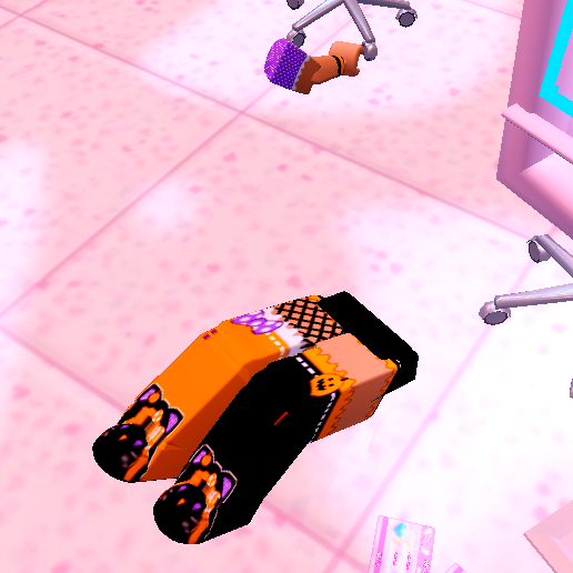 Xane_MMA's tweet image. I found #RoyaleHigh's RemoteEvent that's used when you select a face texture, and used it to give me Poppy's eyes. For some reason, her clothes and skin tone changed to match mine afterwards.
After I removed her torso and head, everything returned to normal.
#RobloxExploiting