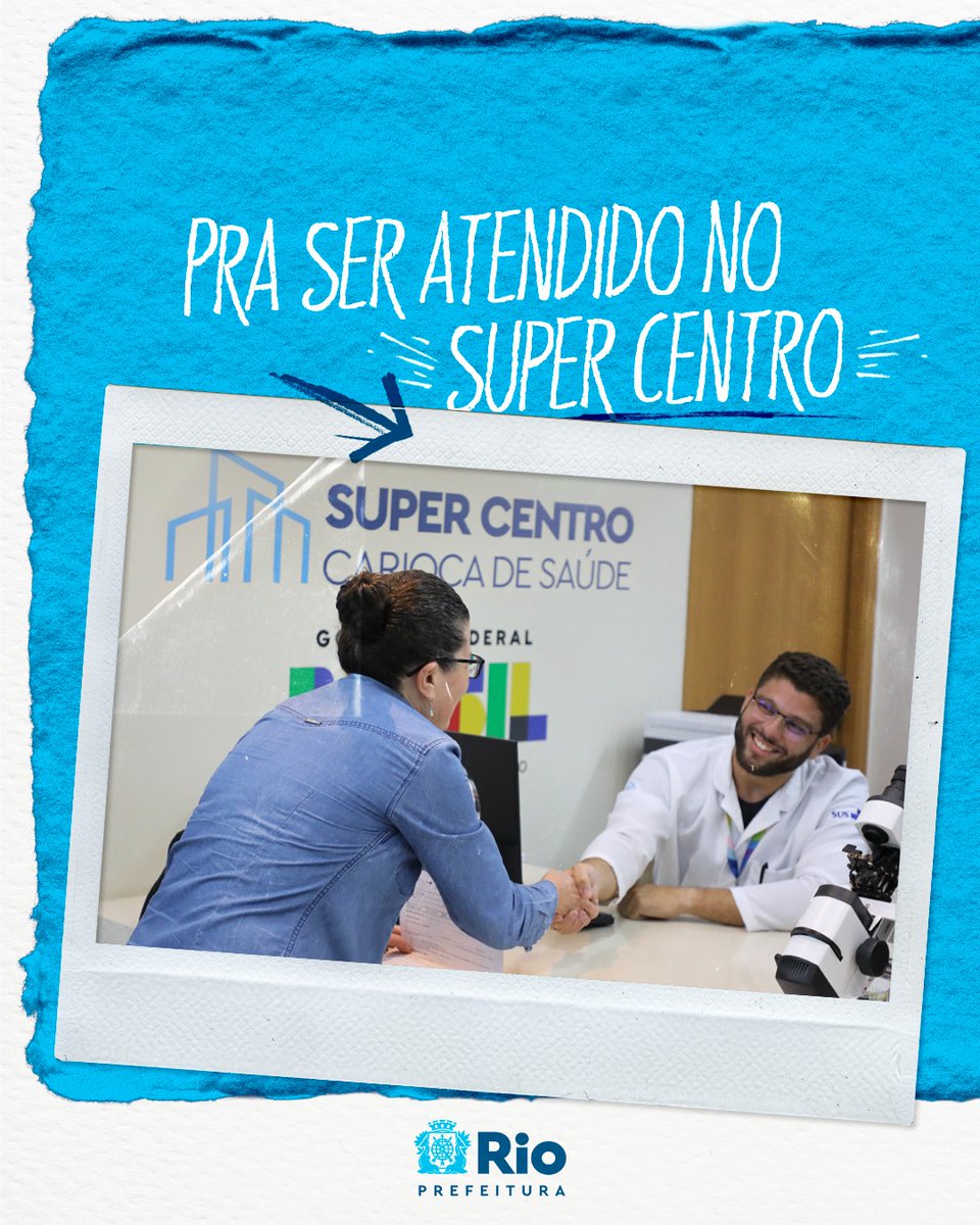 rj_supercentro's tweet photo. O caminho pro Super Centro Carioca de Saúde é um só!
Todos os atendimentos são feitos exclusivamente com o encaminhamento da Clínica da Família. 
Fica a dica: pra ter seu exame, consulta ou procedimento marcado lá no Super Centro, é na Clínica da Família que você vai conseguir. https://t.co/rU87JQnGAR