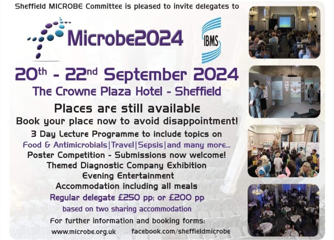 SununiBio's tweet photo. An excellent and good priced microbiology conference next year. https://t.co/v9A5qIzvIl