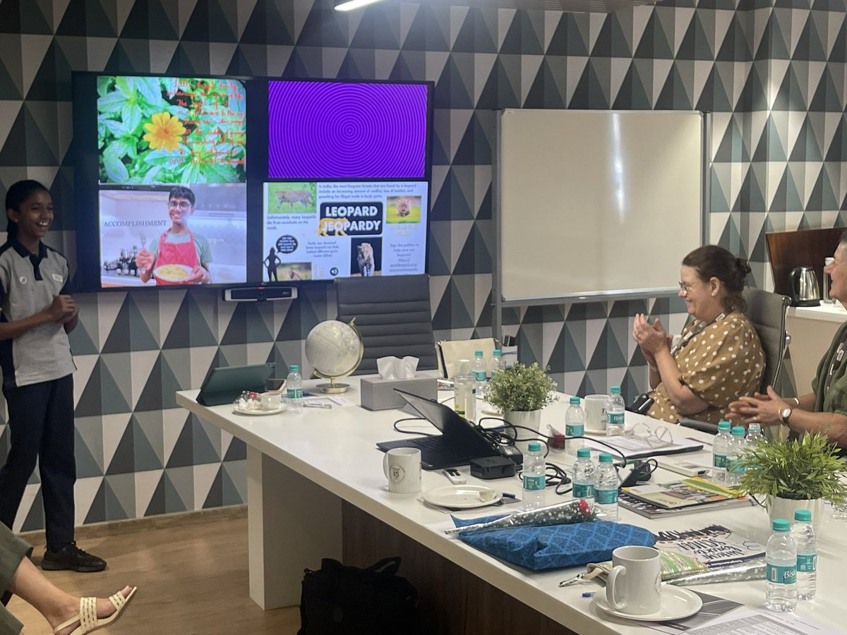 Lakshmi8297's tweet photo. Exciting opportunity! @trioacademyblr Hosted six amazing female principals from Victoria, Melbourne. We discussed creative and experimental pedagogy, focus on students using iPads - Sharing perspectives #Education #Pedagogy #Innovation #iPadLearning #Collaboration @AppleEDU https://t.co/XtBNF9FGdr