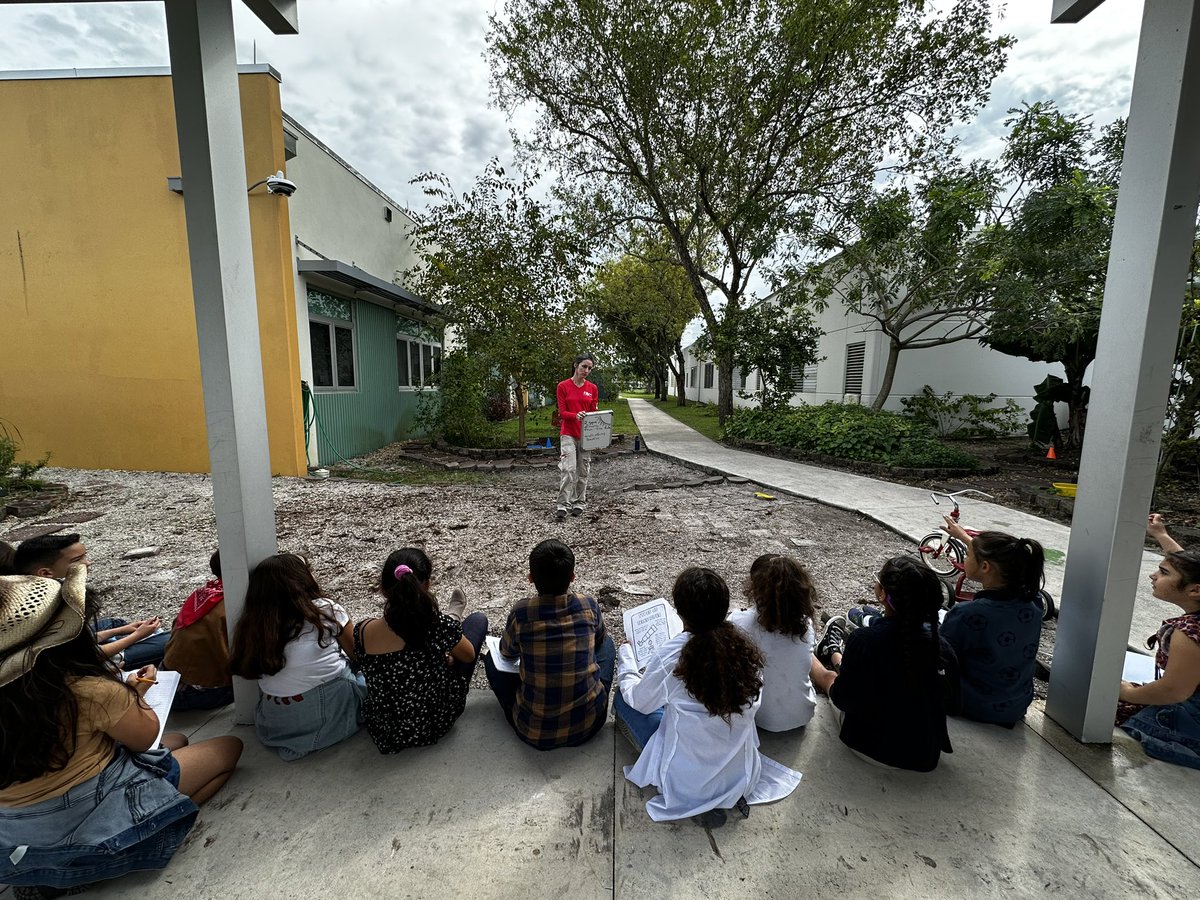 JuankyDiaz's tweet photo. What a way to tie in our classroom lessons with @EducationFund #foodforrest to wrap up another @STEAMDesignated @MDCPSSTEAM #collaboration #coralpark #cpe #thirdgrade #diazluna @MDCPSCentral @MDCPS @MDCPSSci @SuptDotres #steam https://t.co/lHmGX4zBnD