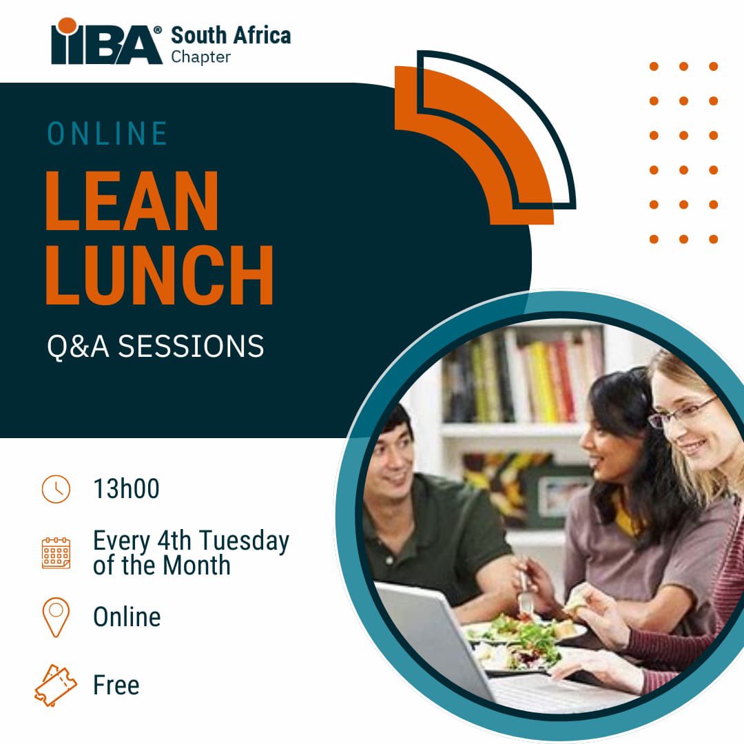 ❗ We receive a lot of questions about Membership and Professional Development, so we're hosting an online Q&amp;A session

Every 4th Tuesday of the month, Lesego Siti will be answering all your questions from 13:00 pm