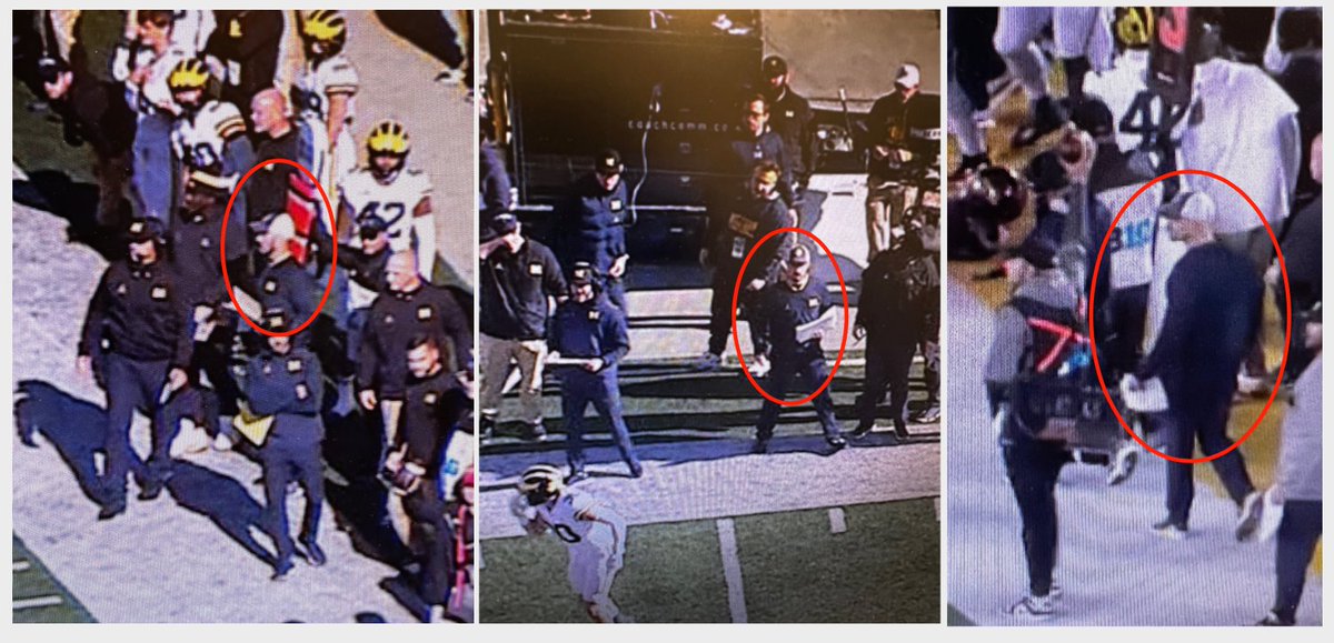 RossDellenger's tweet photo. For a year, Big Ten coaches have known about the Michigan analyst pictured below who they say “spearheaded” UM’s alleged sign-stealing system.
One coach once confronted the UM analyst: “We know what kind of shit you are doing and it’s f***** up.”
https://t.co/yE5AXi46wG https://t.co/pycBZ29kXy