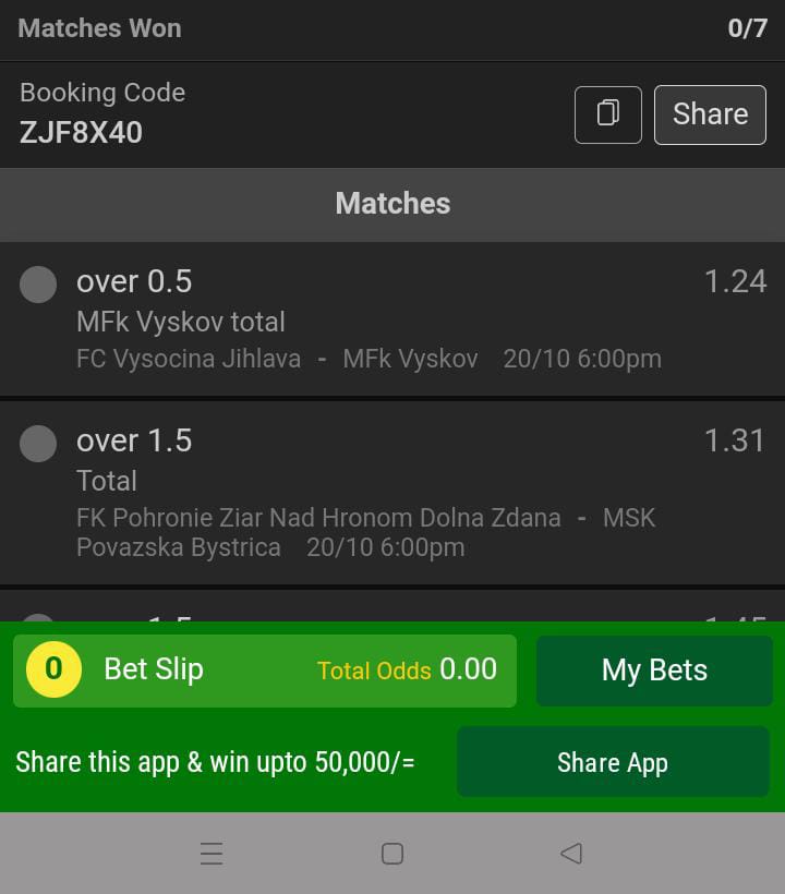 Supper iko ready 🥳✍️
Well analysed, Stake well 💰 KO 6pm
Kosa kuweka utajilaumu baadae 🤭
odibets.com/share/ZJF8X40