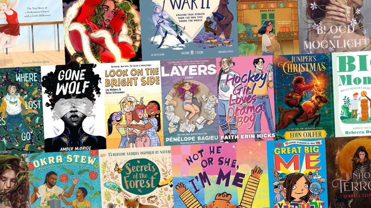 Our October YA releases feature dark magic, swoon-worthy romance, and reflections on childhood! Check out our other October releases here: bit.ly/3tdTrkV 

SILENCE AND SHADOW by <a href="/ErinBeatyWrites/">Erin Beaty</a>
THE NIGHT HUNT by <a href="/alliechristo/">Alexandra Christo</a>
LAYERS by <a href="/penelopeb/">Pélénope Bagieu</a>