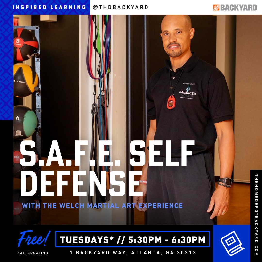 thdbackyard's tweet image. Be Inspired! Join @browntoybox and @thewelchmartialartexp on Tuesday, 10/24 for the last week of programming at The #BestBackyard! Classes are FREE, and so is parking! Details and sign-ups: bit.ly/3EZA6HZ