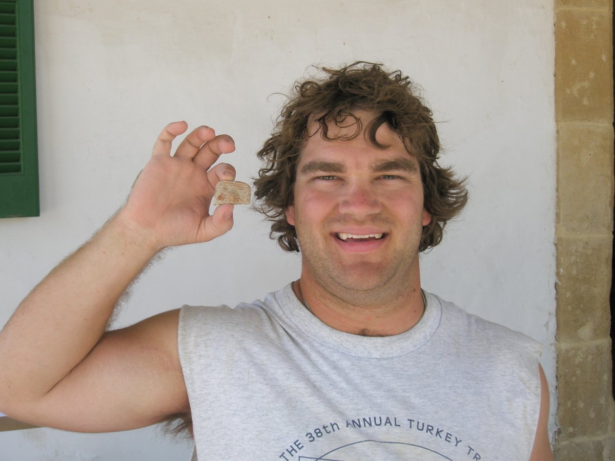 I have always had a passion for history &amp; learning about the past. I was attending my first arch field school &amp; sieving some dirt. I saw a stone arrowhead at the bottom of the sieve. That was the moment I decided to pursue arch as a career. #ArchaeoStart