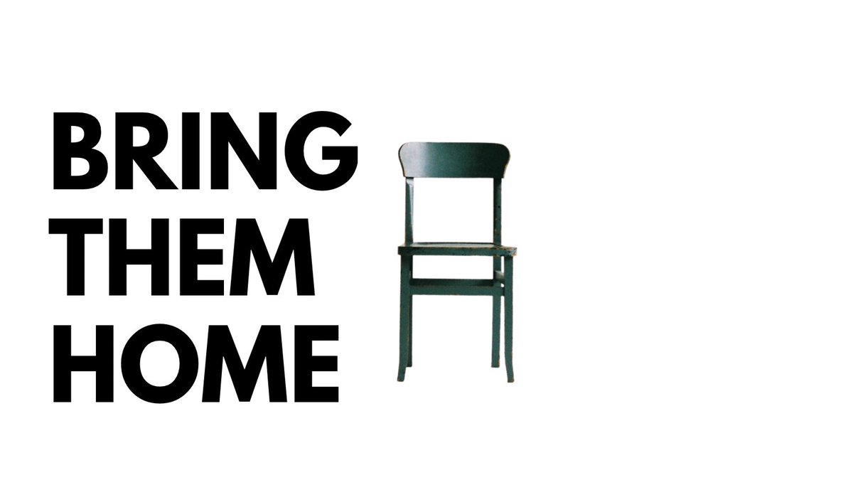 Israel's tweet photo. This shabbat thousands of families in Israel are without their loved ones. 

Over a thousand Israelis have been murdered. Another 200 are being held hostage. 

We ask that you leave a chair empty at your Shabbat table and join us in prayer to bring our families home.

Shabbat shalom.