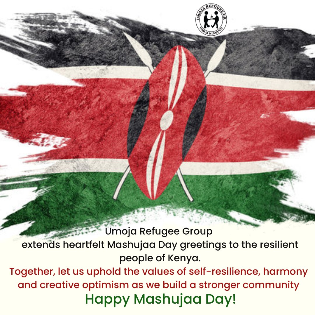 Today, we celebrate the heroes and heroines who have shaped our nation's history and continue to inspire us. #HappyMashujaaDay #happymashujaa #KenyanHeroes