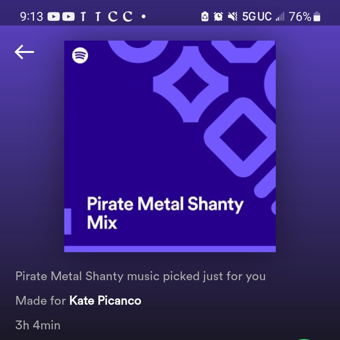 HaikuNeMiku's tweet photo. What are you trying to say about me, Spotify?? https://t.co/a0QFek7195