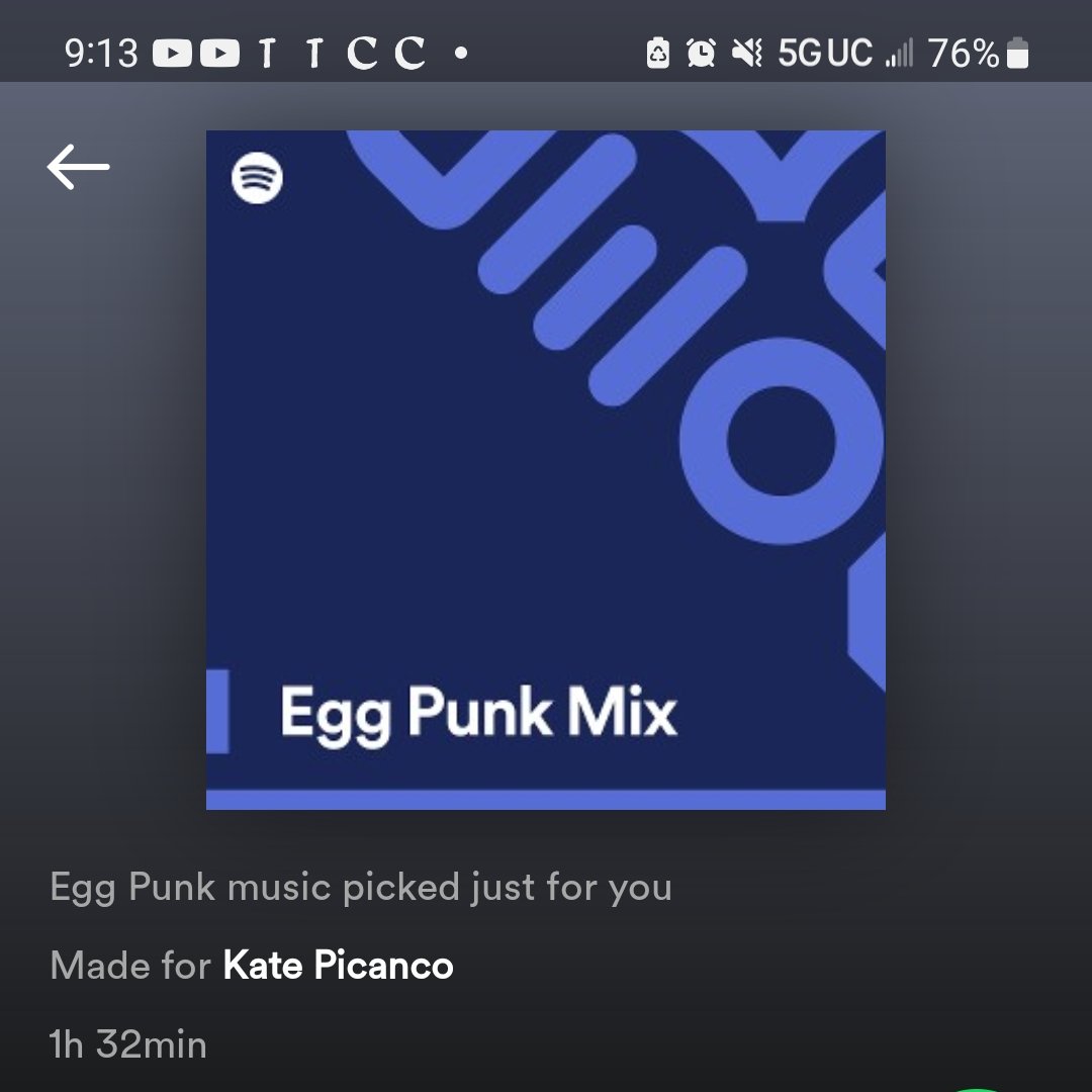 HaikuNeMiku's tweet photo. What are you trying to say about me, Spotify?? https://t.co/a0QFek7195