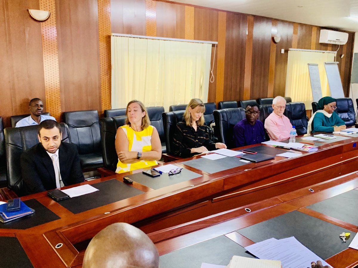 moped2025's tweet photo. "Today! Min. Barlay & deputy were excited to welcome 6 new NGO Country Directors to🇸🇱! Encouraged to strengthening relationships with the govt & other partner organizations, in support of #Big5 & #DCF. @moped2023 @PresidentBio #Trocaire #Concern #PlanInt #CARE #DirectAid #BRAC" https://t.co/ZNcPOyy8yM