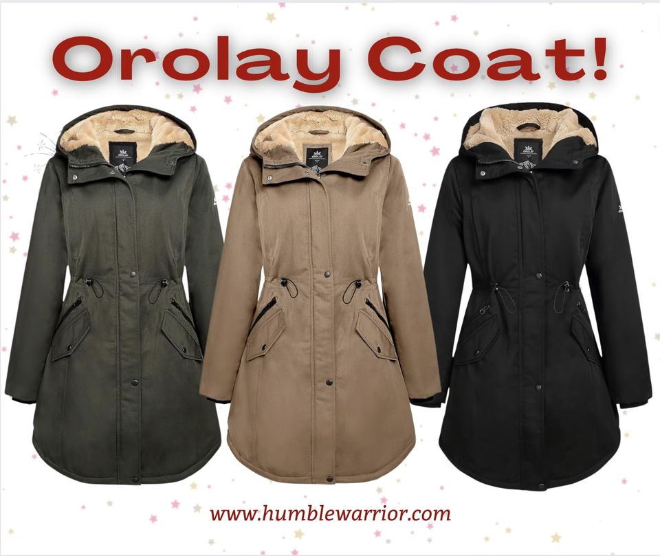 💥🔥 If you love OROLAY coats and jackets, you're going to love this one!  This hooded fleece lined winter coat is just $69.99 when you clip the digital coupon and enter O2061202 at checkout.  Regularly $140!  This is the 'IT' brand that Amazon fashionistas have been loving for