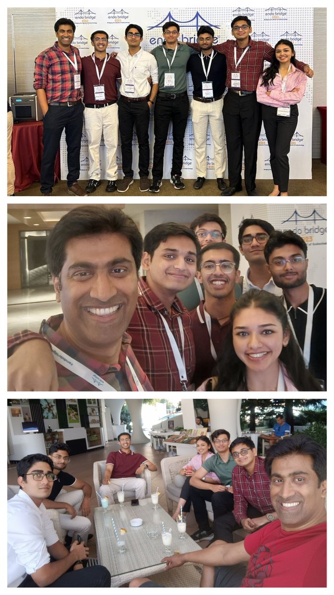 Amazing day 1 of #Endobridge2023 with lots of learning and networking for our @uobmbchb #medstudents..

And now time to relax and unwind.. 😊

#FutureLeaders #YoungScientists