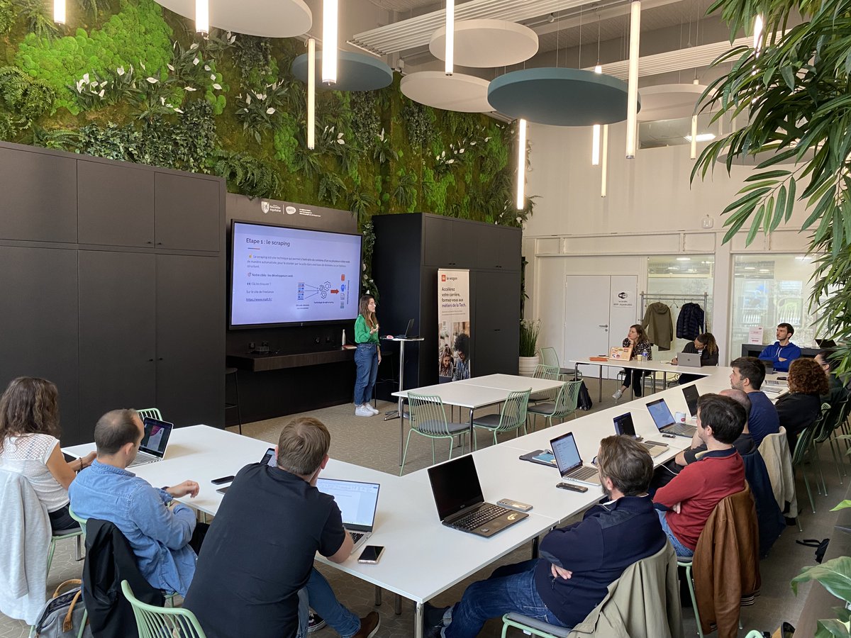 UNITEC (@unitec_bdx) on Twitter photo La semaine dernière était chargée pour nos #PépiteUnitec ! 🤯
Avec :
👉 L'atelier en partenariat avec <a href="/LeWagonBordeaux/">Le Wagon Bordeaux</a> sur le #datascraping 💻
👉 Et la formation sur les fondamentaux de la #PI avec l'<a href="/INPIFrance/">INPI France</a> et <a href="/Aquinov_tweet/">AQUINOV</a> 🚀
#partenaire #atelier #formation La semaine dernière était chargée pour nos #PépiteUnitec ! 🤯
Avec :
👉 L'atelier en partenariat avec <a href="/LeWagonBordeaux/">Le Wagon Bordeaux</a> sur le #datascraping 💻
👉 Et la formation sur les fondamentaux de la #PI avec l'<a href="/INPIFrance/">INPI France</a> et <a href="/Aquinov_tweet/">AQUINOV</a> 🚀
#partenaire #atelier #formation