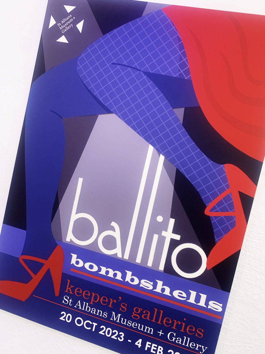 EmberDesigns's tweet photo. The Ballito exhibition is now live at @stalbansmuseums and yet again we’re delighted to have provided design to accompany the collection.
The graphic elements used by Ballito just emphasises the importance of progressive design. Stunning visuals & a superb look through history. https://t.co/Z0dvEIpBCi