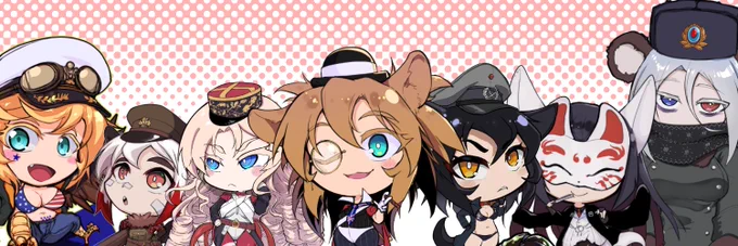 #うちの子の恋愛ゲームがあったら誰を攻略したいですか  左から… 自由奔放な子 地味な子 美人だけど性格キツい子 メシが不味い子 空気読めない子 お金持ってる淫らな子 ミステリアスにコロす子
