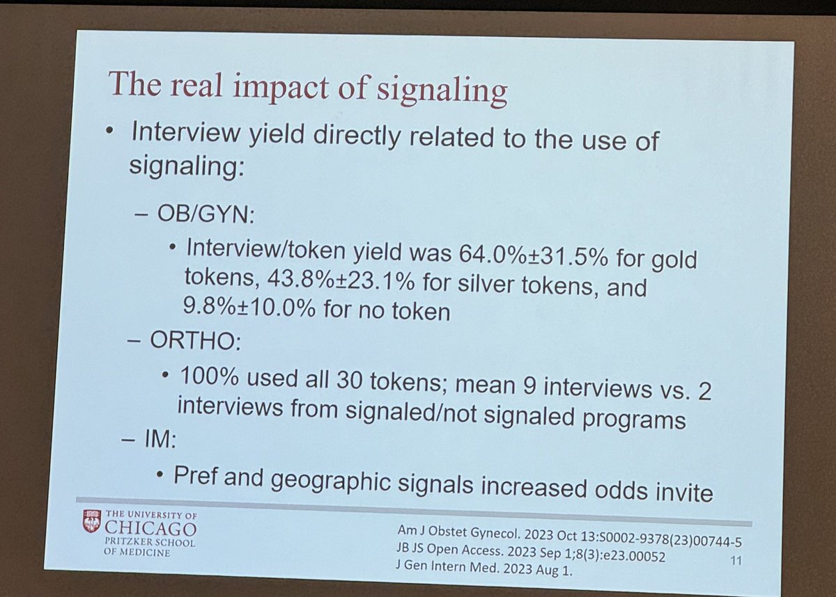 Masterful #meded updates talk from the @jeannemfarnan @ #SGIMMidwest - grand tour through changes in residency application process, unintended consequences from P/F step 1, AI, CBME, affirmative action and Dobbs decisions and more 🔥🔥🔥@UChiPritzker @FutureDocs @SocietyGIM