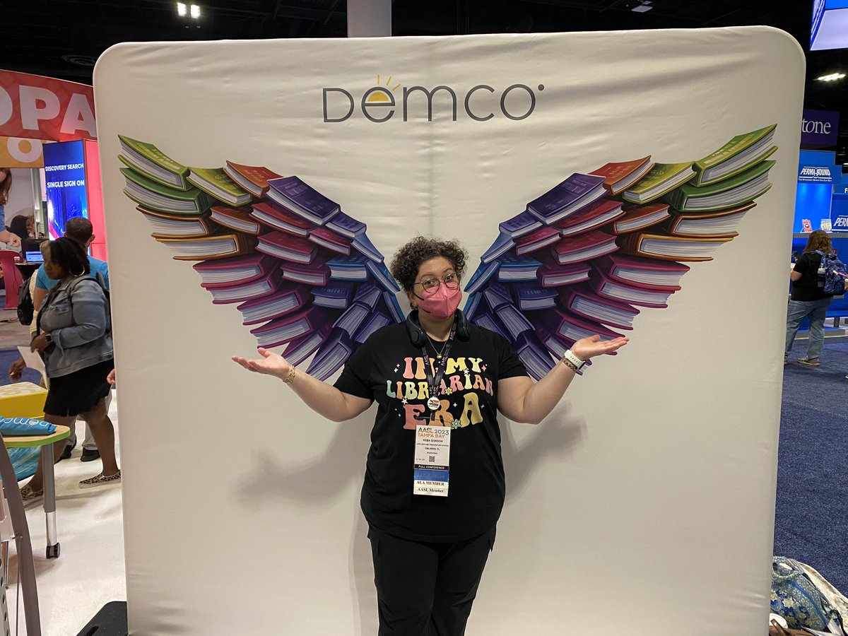 In my #Librarian Era at #aasl23! <a href="/aasl/">AASL</a>